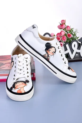 999 Kız Baskılı Sneaker