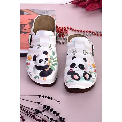 3046 Masum Panda Desenli Anatomik Terlik